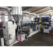 HDPE, PPR Pipe and PP PE PC PS HIPS Sheet Extrusion Lsj120/33 Single Screw Extruder